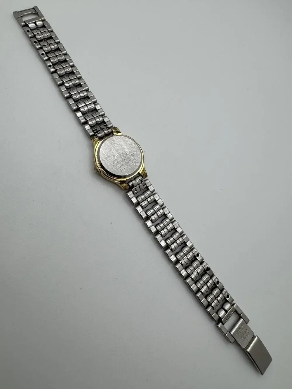 Vintage Pulsar Quartz Watch Gold Two Tone 22mm Japan Movement New Battery
